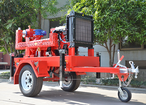 拖車式移動泵車