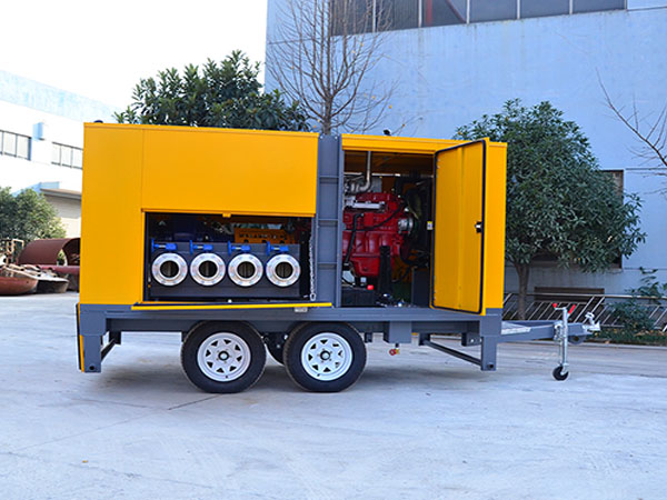 大流量防汛排澇移動(dòng)泵車(chē)